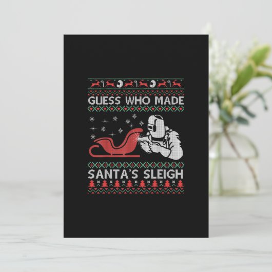 Raad eens wie de Sinterklaas heeft gemaakt | Funny Aankondiging (Staand voorkant)