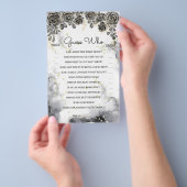 Raad eens wie de zwarte Vrijgezellenfeest van Roze Flyer (Hand)