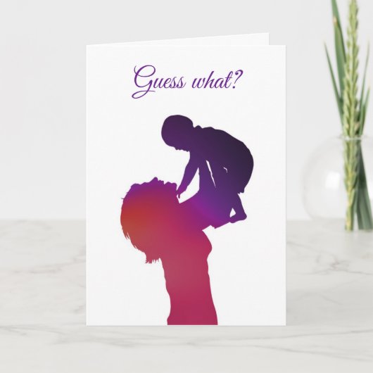 Raad eens wie een tante Kaart wordt (Voorkant)