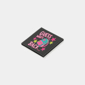 Raad eens wie er weer terug is Leuk terug naar sch Post-it® Notes (Schuin)