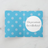 Raad eens wie! Funny Easter Bunny | Humoureus Pase Kaart (Binnen)