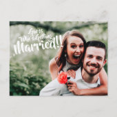 Raad eens wie gaat trouwen Briefkaart (Voorkant)