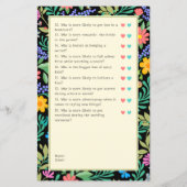 Raad eens wie grappig bruiloft & Vrijgezellenfeest (Achterkant)