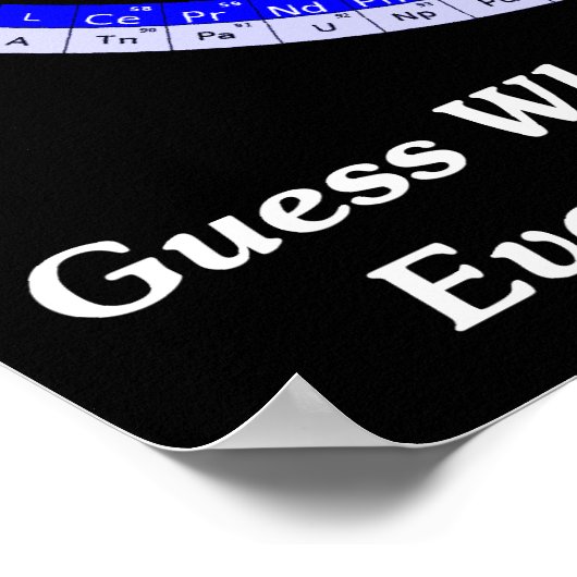 Raad eens wie heeft Sheldon alles gedaan wat hij w Poster (Hoek)