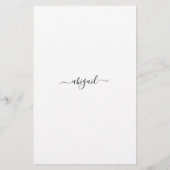 Raad eens wie het gezegd heeft? Roze Vrijgezellenf (Achterkant)