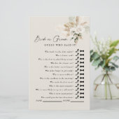 Raad eens wie het gezegd heeft? Vrijgezellenfeest  (Staand voorkant)