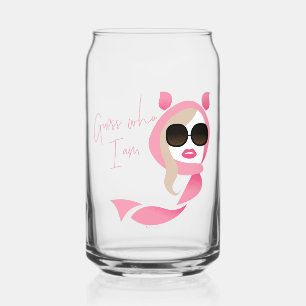 Raad eens wie ik ben: de witte lotus blikvorm glas