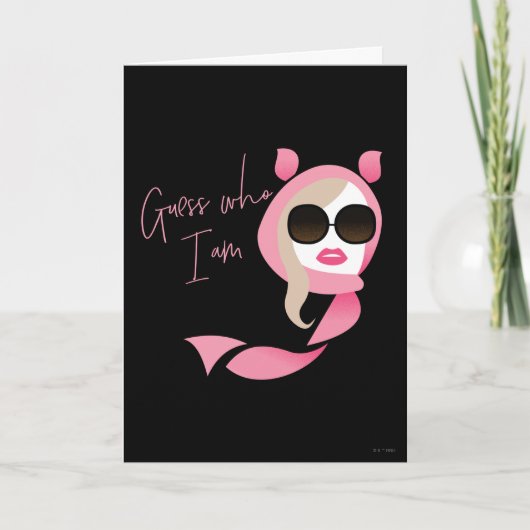 Raad eens wie ik ben: de witte lotus kaart (Voorkant)