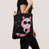 Raad eens wie ik ben: de witte lotus tote bag (Dichtbij)