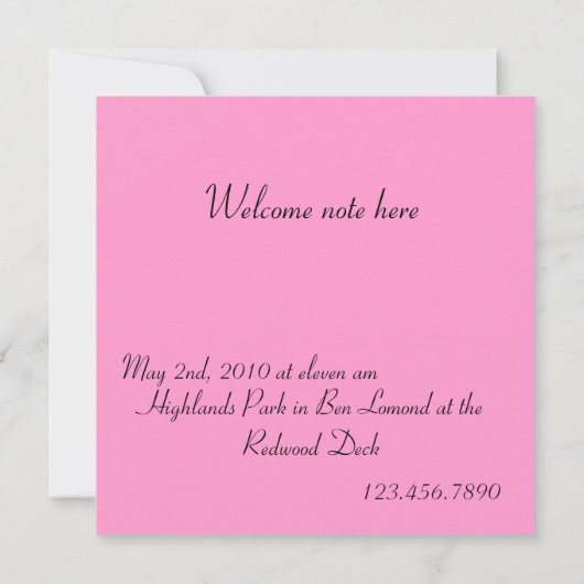 Raad eens, wie is er, één draaien? kaart (Achterkant)