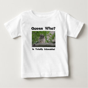 'Raad eens wie' is schattig, baby kleding!