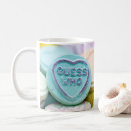 "Raad eens wie" Liefde hart zweet Mok