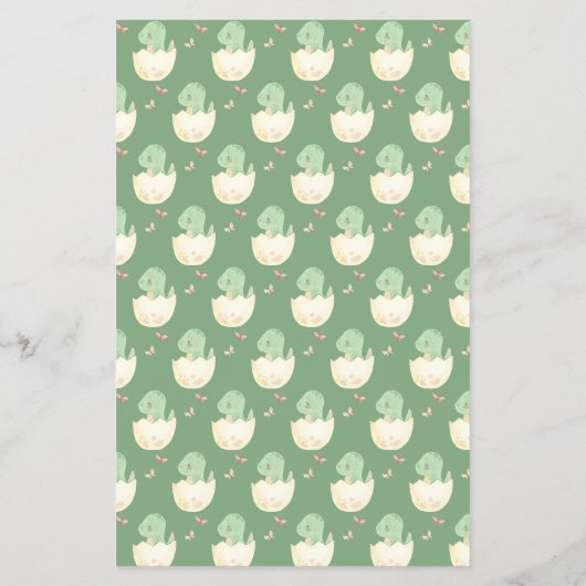 Raad eens wie mama of papa dinosaurus spel Baby sh Flyer (Achterkant)