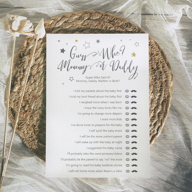 Raad eens wie mama papa Genderneutrale schoenenspe (Creator heeft geüpload)