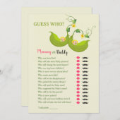 Raad eens wie mammie of pappie spel (Twins) (Voorkant / Achterkant)