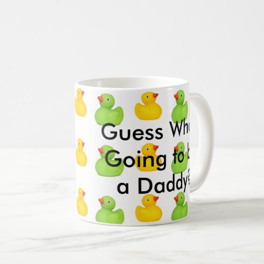Raad eens wie papa wordt? koffie-Mok Koffiemok (Voorkant rechts)
