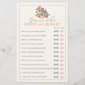 Raad eens wie retro wildflower Vrijgezellenfeest s (Voorkant)