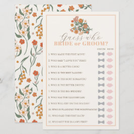 Raad eens wie retro wildflower Vrijgezellenfeest s