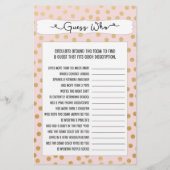 Raad eens wie + telefoonspelletjes, gooi gouden br flyer (Achterkant)