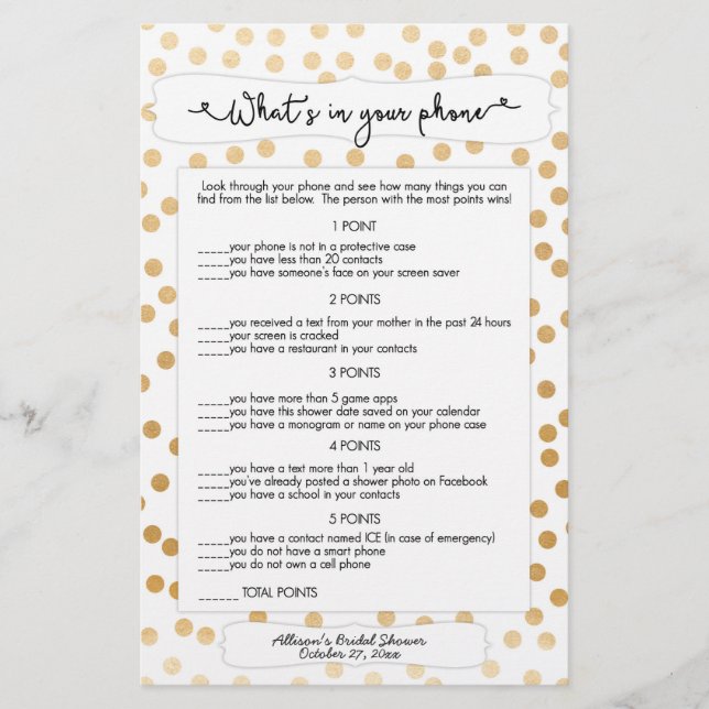 Raad eens wie + telefoonspelletjes, gouden stip-br (Voorkant)