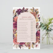 Raad eens wie valt verlaat Vrijgezellenfeest spel (Staand voorkant)