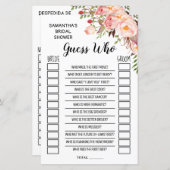 Raad eens wie vrijgezellenfeest engels spaans spel (Voorkant / Achterkant)