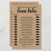 Raad eens wie vrijgezellenfeest engels spaans spel (Voorkant / Achterkant)