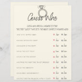 Raad eens wie Vrijgezellenfeest game is (Voorkant / Achterkant)