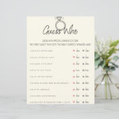 Raad eens wie Vrijgezellenfeest game is (Staand voorkant)