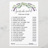 Raad eens wie zei het lavendel vrijgezellenfeest s (Voorkant)