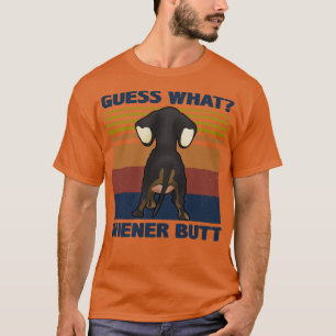 Raad eens Wiener kont T-shirt