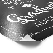 raad en welvaartsbord voor afgestudeerden foto afdruk (Hoek)