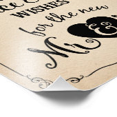 raad en welwillendheid voor oude papieren stijl foto afdruk (Hoek)