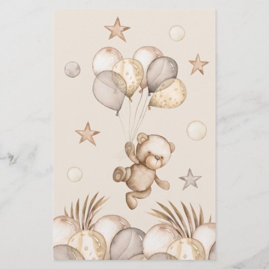 Raad het Baby Food Baby Beer Baby shower spel (Achterkant)