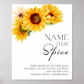 Raad het kruid | Herfst Vrijgezellenfeest Spelbord Poster (Voorkant)