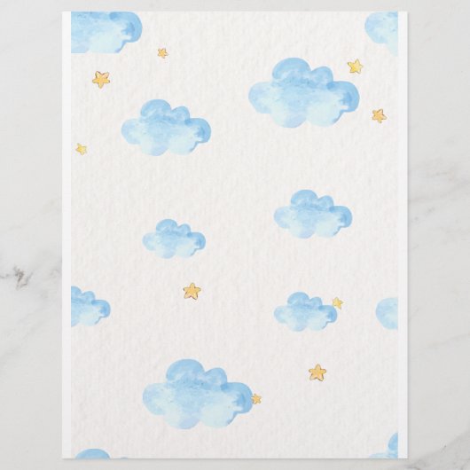 Raad het spel voor de babyshower flyer (Achterkant)