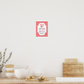 Raad Hoeveel Dog Grahams Dane Show Spel Bord Poster (Keuken)