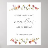 Raad hoeveel er in de pot zitten Shower Game Poste Poster (Voorkant)