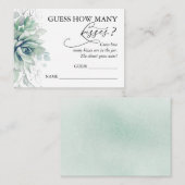 Raad hoeveel kussen Succulenten spelkaarten Informatiekaartje (Voorkant / Achterkant)