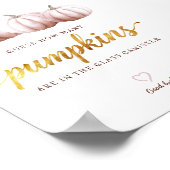 Raad Hoeveel Pompoenen Bord | Blush Herfst Spel Poster (Hoek)