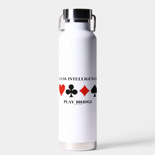 Raad Intelligent Bridgen Vierkaart Kleuren Waterfles