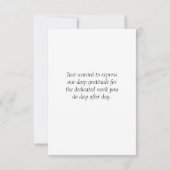 Raad lid Bedankt voor je cadeau (Achterkant)