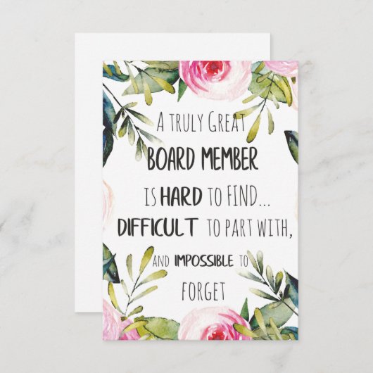 Raad lid Bedankt voor je cadeau (Voorkant / Achterkant)