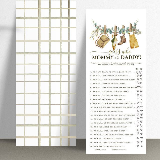 Raad mama of papa kleine visser jongen douche (Creator heeft geüpload)