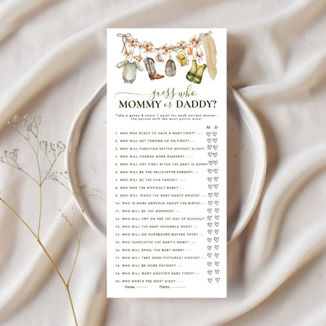 Raad mama of papa reel enthousiast Gevist spel (Creator heeft geüpload)