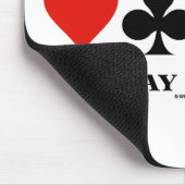 Raad op intelligente wijze Bridge afspelen (vier k Muismat (Hoek)