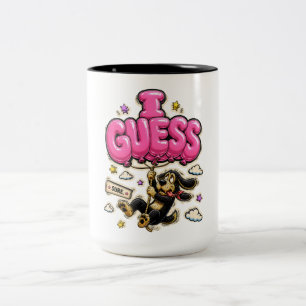 Raad Opnieuw Gepersonaliseerd Grappig Sarcasme Tweekleurige Koffiemok