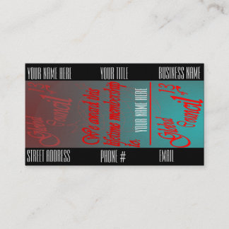 Raad van 13 lidstaten Visitekaartje