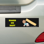 Raad van Baby Bumpersticker (Op auto)