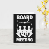 Raad van Bestuur Vergaderingen Snowboard Meeting S Kaart (Gele Bloem)